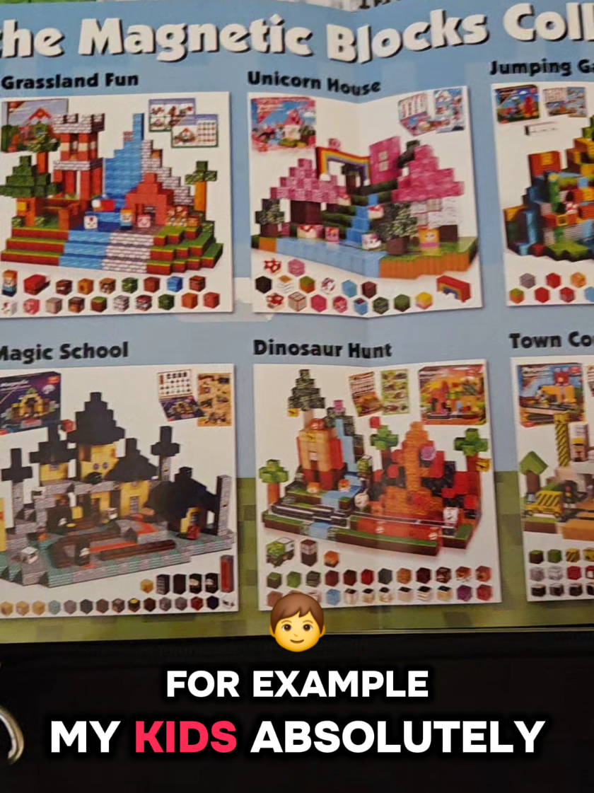 perfwct gorft for ceative people. magnetic building blocks #magnetic #toys #tiktokshop #ttshop #tiktokmademebuyit 