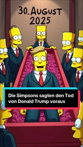 Die Simpsons sagten den Tod von Donald Trump voraus #simpsons #vorhersage #deutsch #deutschland 