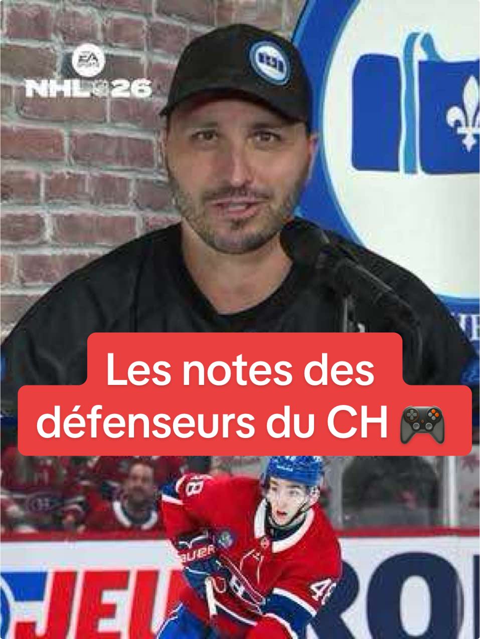 Lane Hutson ou Noah Dobson... Lequel des deux devrait se trouver sur le premier avantage numérique, selon toi ? 👀  @Maxim Lapierre réagit aux notes des défenseurs du CH dans #NHL26 🎮 🏒 @EASPORTSNHL #NHL26 #lnh #NHL #hockey