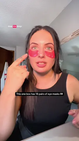 18 pairs. 6 formulas. Your under-eyes have never looked this good 👀✨ #EyeMaskRoutine #SkincareHacks #GraceAndStella #UnderEyeCare #BeautyTok 
