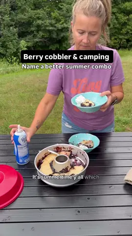 GIVEAWAY! What would you bring to the table out here in the wild? For me, it’s this recipe! I love blueberry cobbler. I’ve teamed up with @portaloutdoorsusa for this series all about cooking outside and eating well.  We are giving away a portable roll up table. See below how to register to win!  Follow @portaloutdoorsusa and @gills_on_wheels  Tag a friend who’s the real outdoor chef! Drop your favorite camp dish in the comments! Share your own camp meal or snack & tag @portaloutdoorsusa — you might just win Portal’s brand stickers! Giveaway starts today August 28 and ends on September 1st. Winner announced on September 2  This giveaway is not affiliated with Instagram. Open to U.S. residents only. No purchase necessary. #giveaway #rvlife #getoutside #cookoutside #campingcooking  