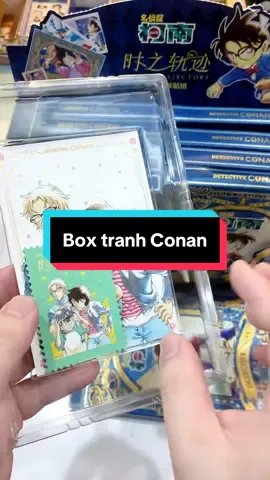 Box tranh gốc của Conan 🧐 đồ mới mà bóc vẫn cu 🙄 #animesky #unbox #conan #kayou #cardconan