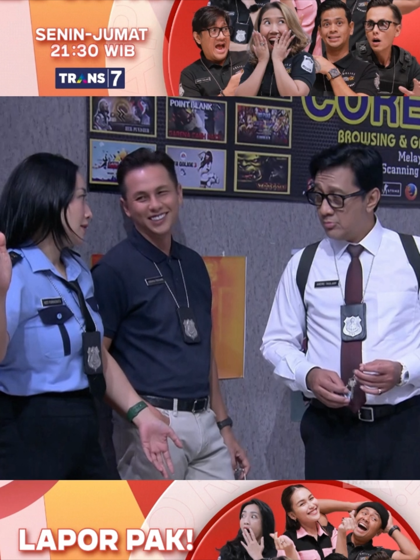 Pacman😆 #laporpaktrans7 #vincentrompies