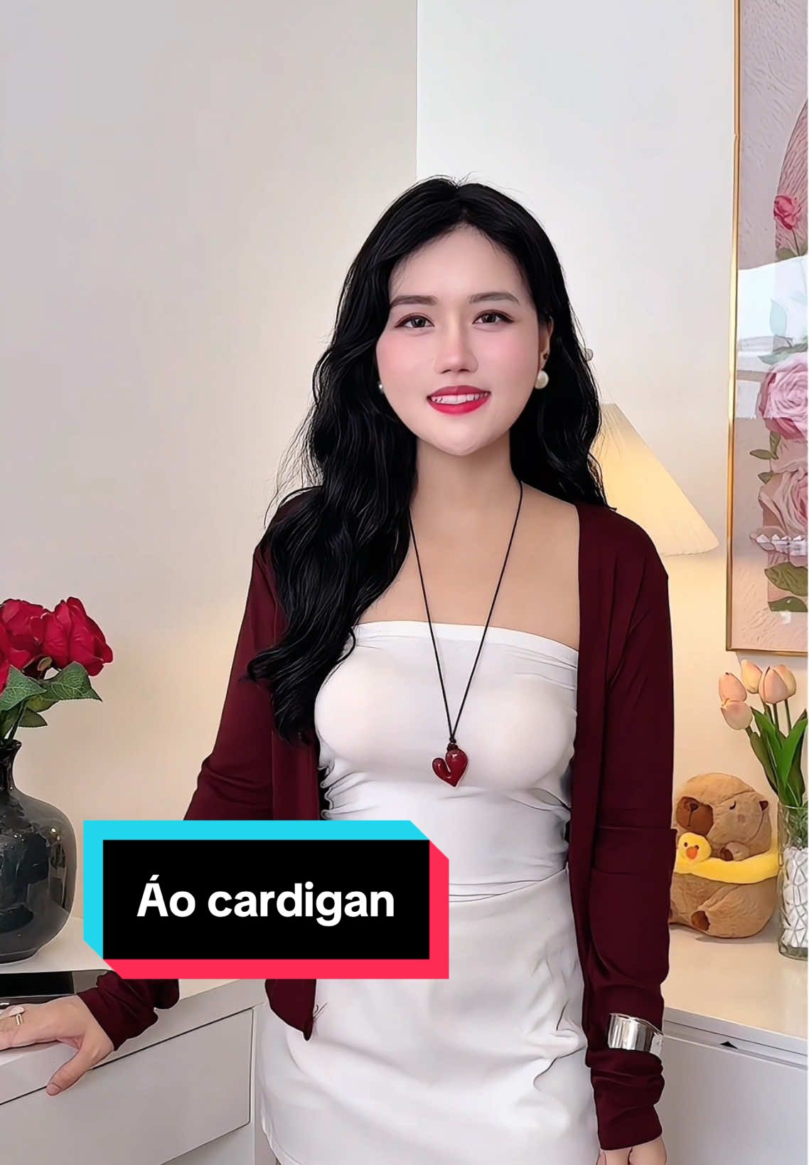 Áo cardigan cotton dáng dài #cardiganoutfit #aocardigan #viral #xuhuongtiktok #hienhoidieu 