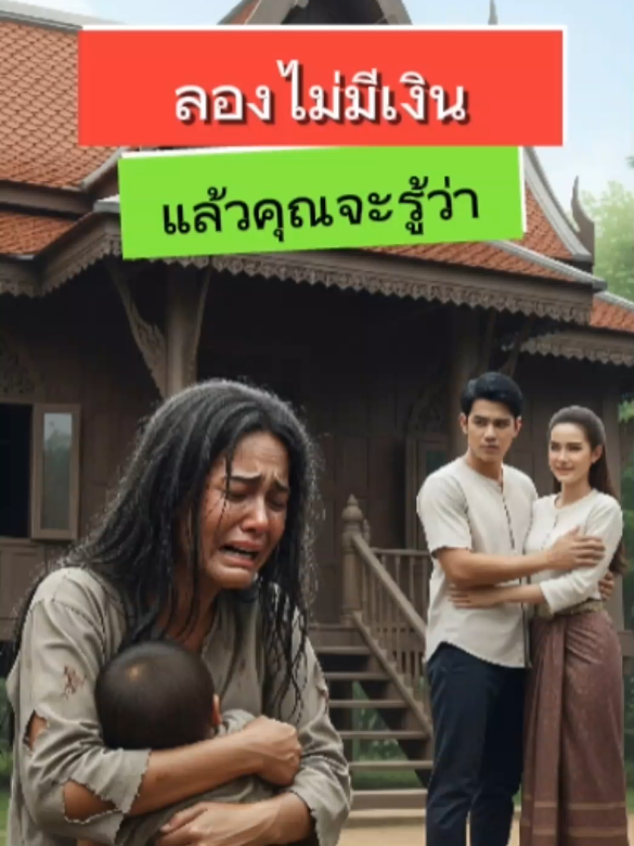 ลองไม่มีเงิน แล้วคุณจะรู้ว่า #ลําบาก #ตกอับ #คนจน #เธรดความรู้สึก #คติเตือนใจ 