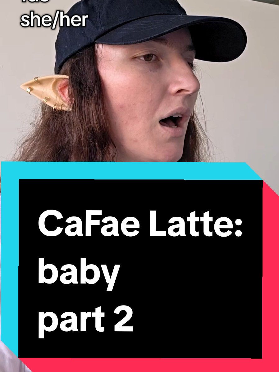 I am not a parent, but I've heard stories. #cafae #cafaelatte #baby #urbanfantasy #paranormal #fae #fairy 