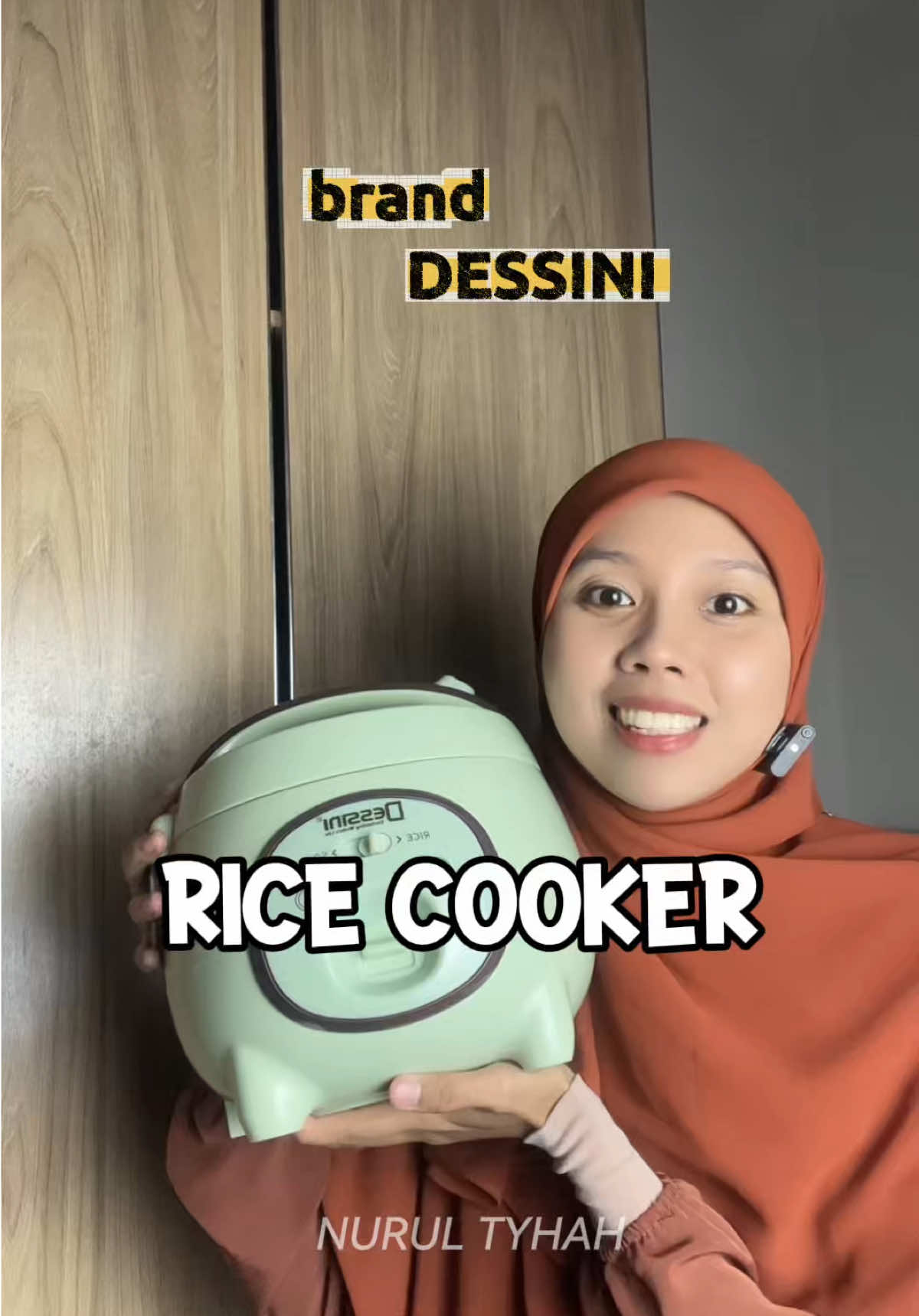 Rice cooker dari @DESSINI Malaysia memang best !!! #ricecooker #dessini #ricecookerdessini 