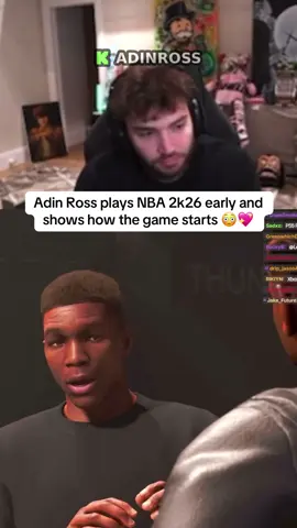 That’s tuff! #adinross #nba2k26 #fyp @adin 