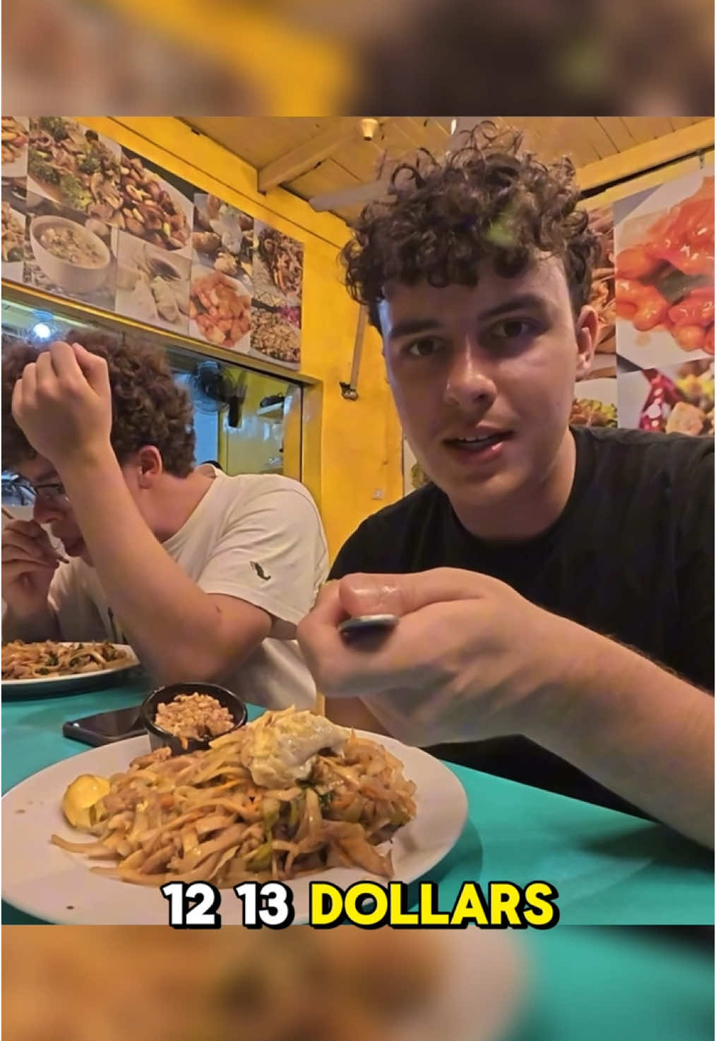 $2 meal review in Egypt 🇪🇬 #travel #traveltok #foodreview #dahab #egypt 