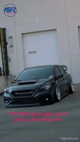 VB WRX Carbon fiber front grille & front brace bar  NBR Motorsport www.nbrmotorsport.com 🏎️Ig@cleansubi🔥🔥 #nbrmotorsport #vbwrx #2022wrxgrille #wrxcarbonfiner #vbwrxfrontbrace 
