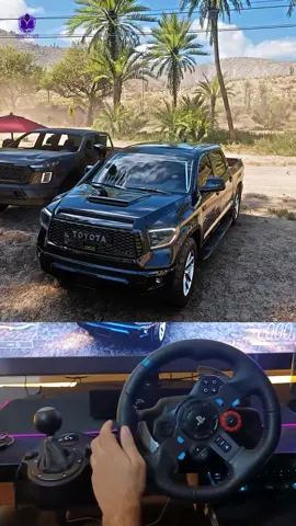 Toyota Tundra - Absolute Beast 🔥 #tundra #forzahorizon5go #logitechg29 #offroad #trending 