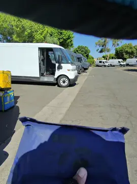 First time with vehicle step van 76 with the prime parking spot. 