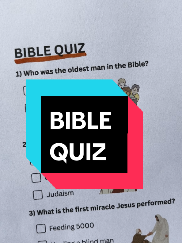 Bible Quiz - Can you get 7/7? #bible #biblequiz #quiz #quiztime #trivia 
