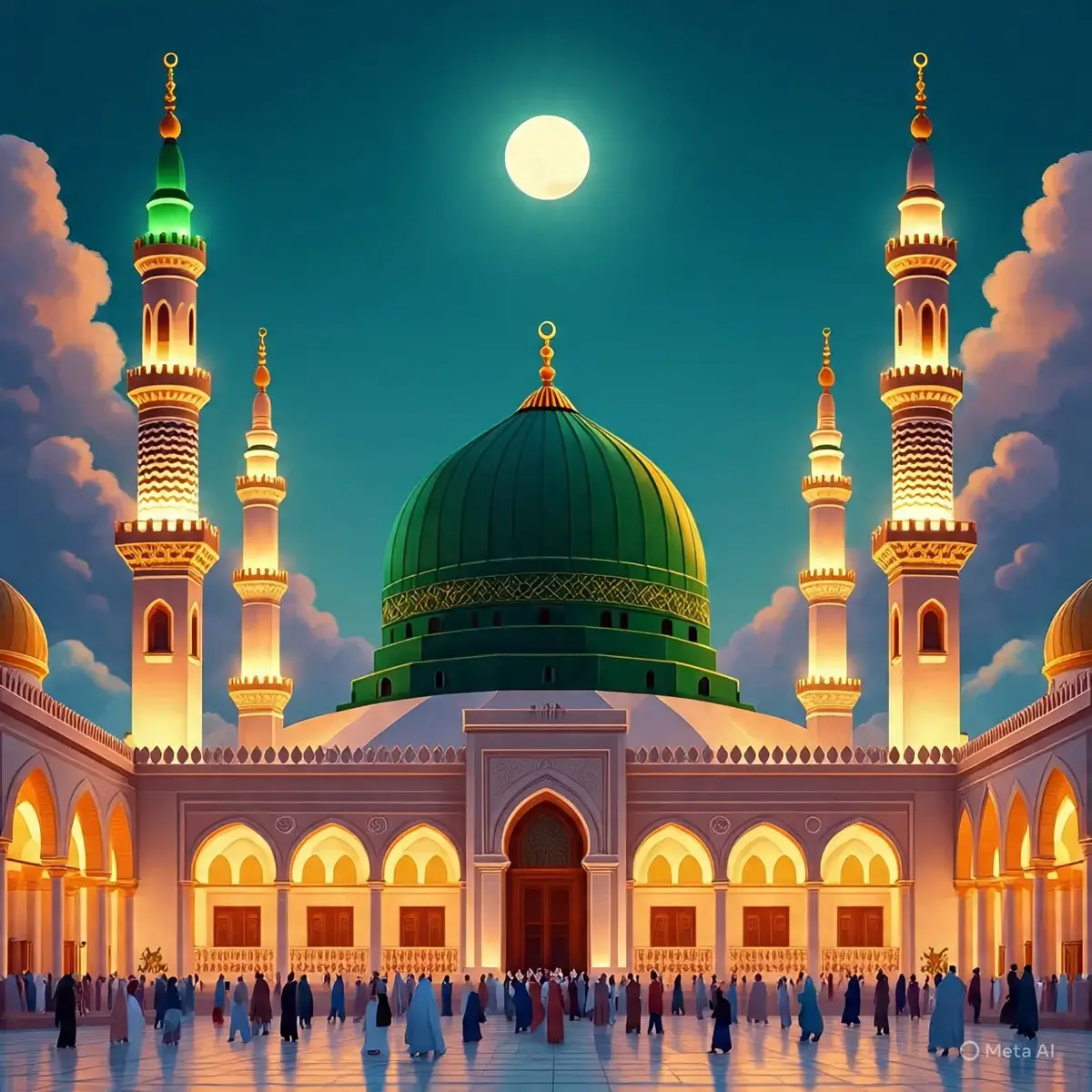 Madinah is a sacred city in Saudi Arabia. It is the second holiest city in Islamic. Al-Masjid an-Nabawi, with the tomb of prophet Muhammad (PBUH), is main attraction. This mosque is one of the largest in the world. The Rawdah, or Garden of paradise, is a sacred area. It contains the tomb of prophet Muhammad (PBUH). Mount Uhud, where the battle of Uhud took place in 625 CE, is another attention. Jannat al-Baqi is a historic cemetery whereMadinahMadinah is a city rich history, spirituality, and culture. It is a significant place for Muslims worldwide. Visitors come from around the world to experince its beauty and tranquility. Madinah's sacred atmosphere is a truly unique experience.