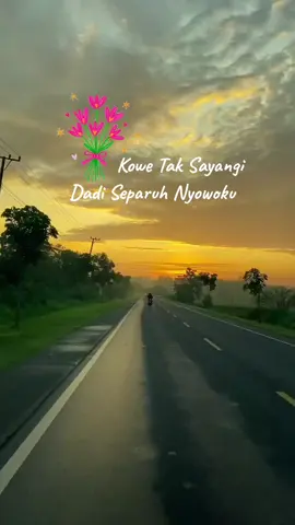 Kowe tak sayangi, dadi separuh nyowoku #kembamgwangi #taksaysngi #separuhnyowoku