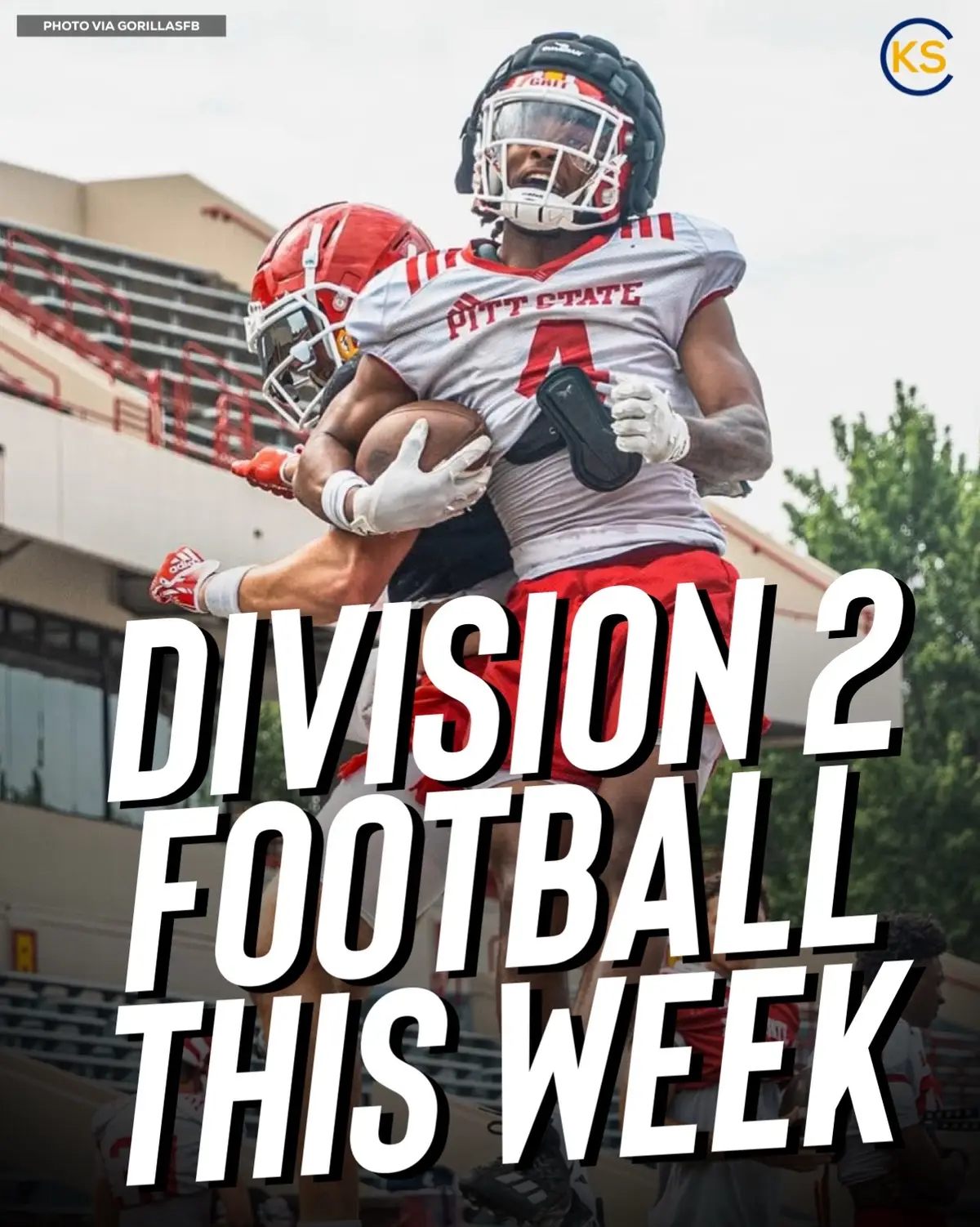 D2 football kicks off this week and Kansas squads waste no time with some must-watch games 👀🏈 #fyp #kansas #kansastiktok #cfb 