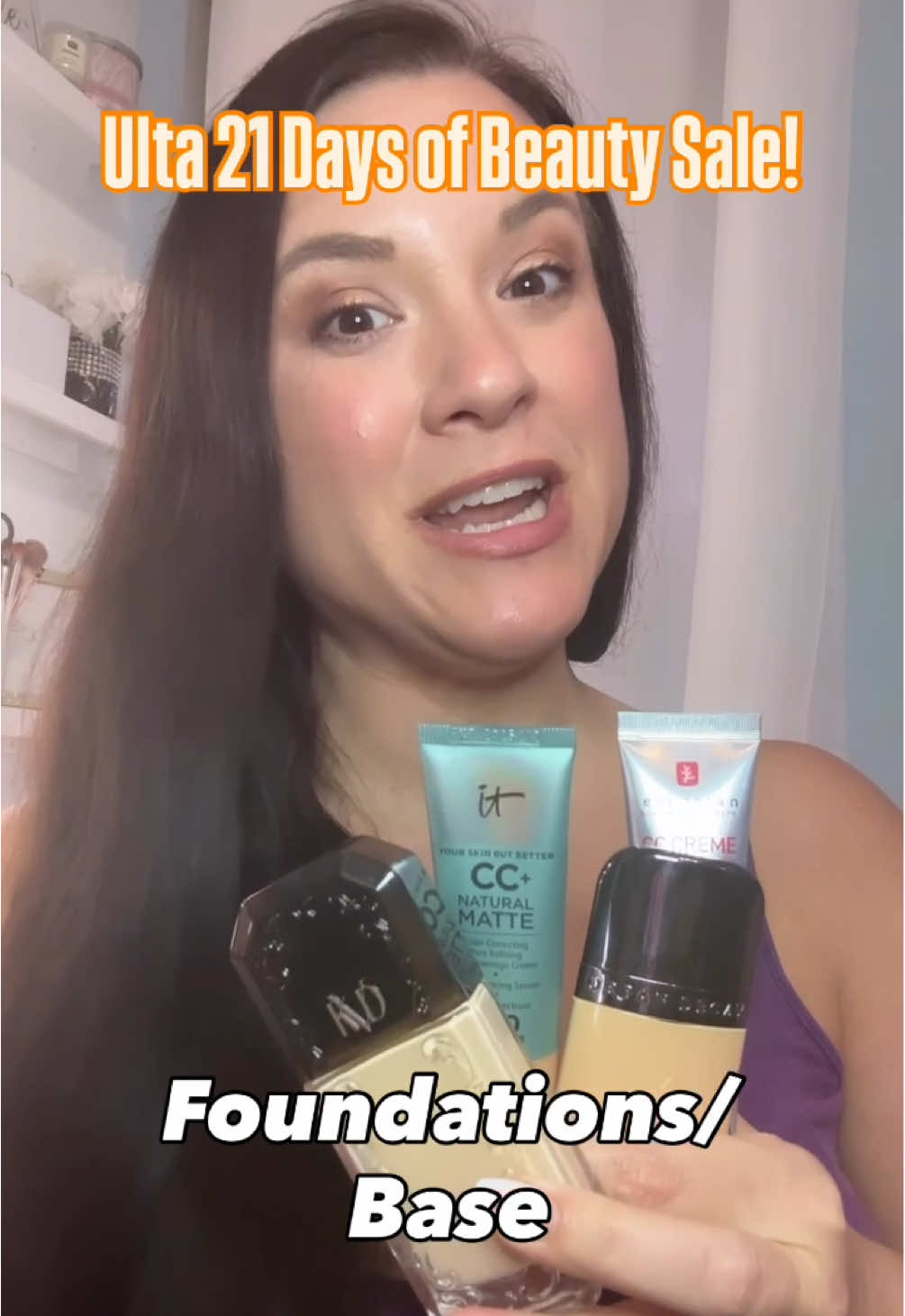 We are going strong this week with lots of @Ulta Beauty 21 Days of Beauty picks & recommendations. These are my favorite foundations/base products on the sale! Check out my YouTube video for the full list of cruelty-free picks & recommendations! #ulta #ulta21daysofbeauty #ultabeauty #crueltyfree #crueltyfreemakeup 