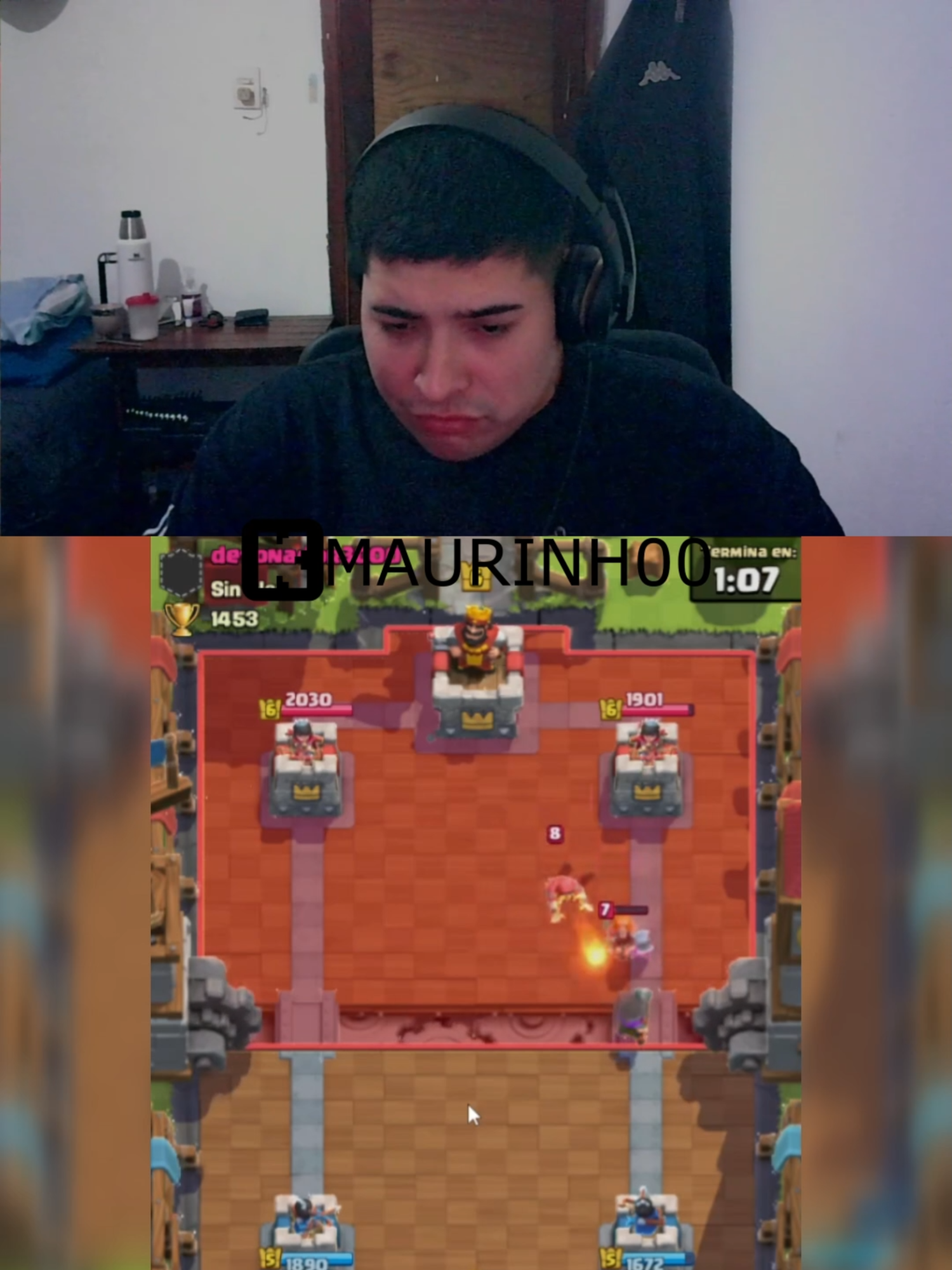Aire puro #clashroyale #stream #kick #streamer #argentina #clips #clip