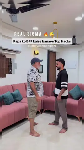 papa ko bff kaise banaye top hacks 😅😄🤣#foruyou #tophacks #nocopyright #foryouaccountunfrez 