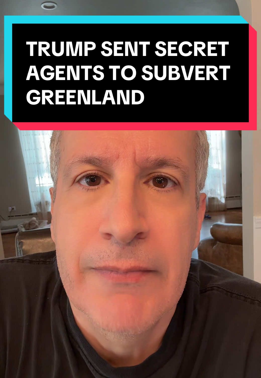 28AUG25: Trump sent secret US agents to Greenland to create an opposition political uprising against Denmark’s rule over the region. #denmark #trump #greenland 