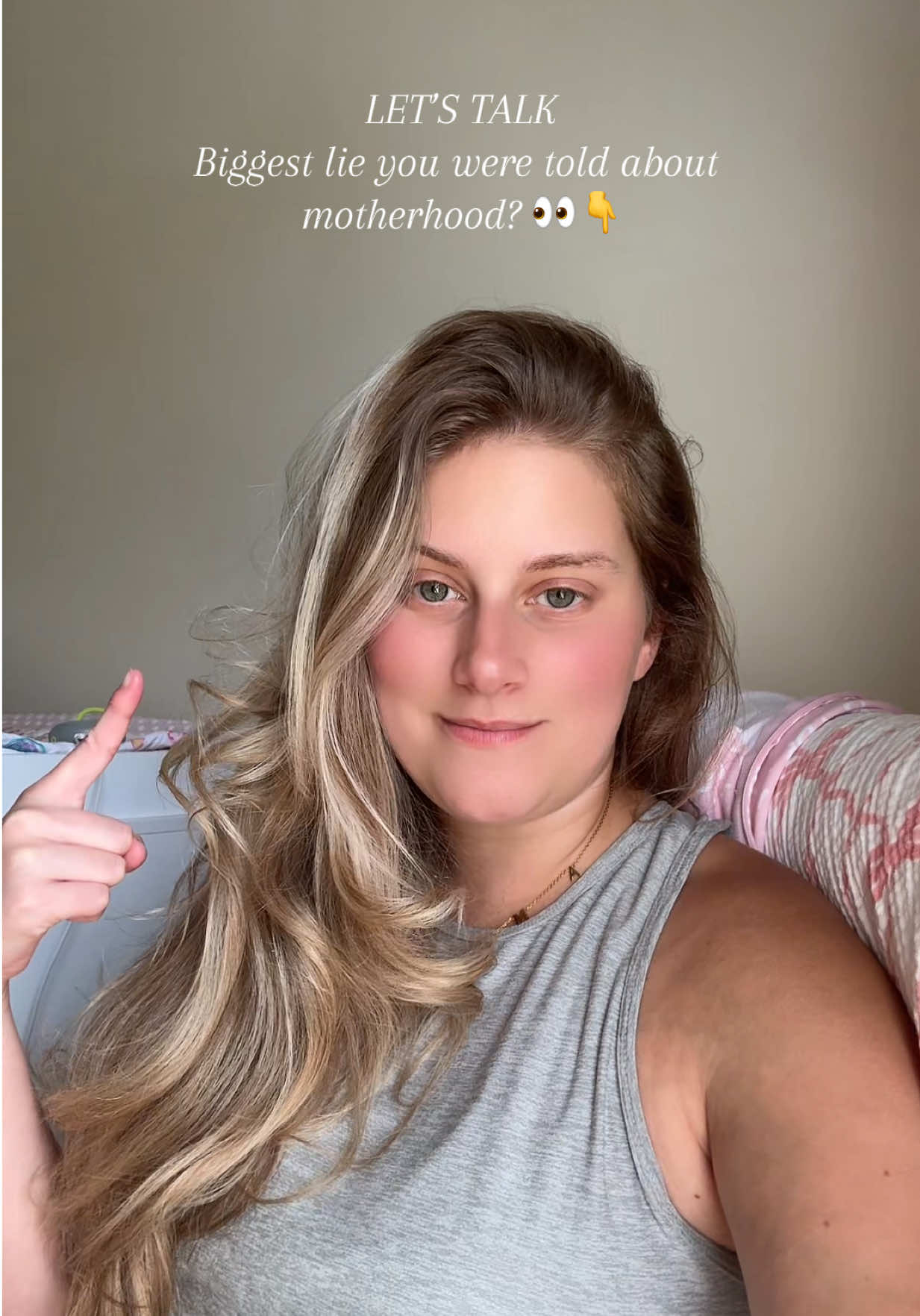 What’s your biggest list you were told about motherhood? I need to hear it!👂🏼😂 #motherhood #formom #relatablemom #momcreator #momcontent 