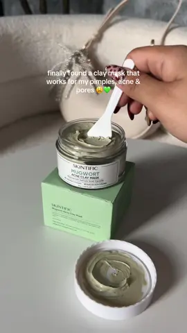 try nyo na rin! 💚✨  @SKINTIFICPH  #skintific #skintificmugwort #claymask #mugwortclaymask #skincare 