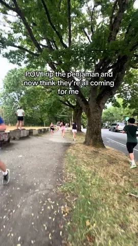 Worst time to come across a running club