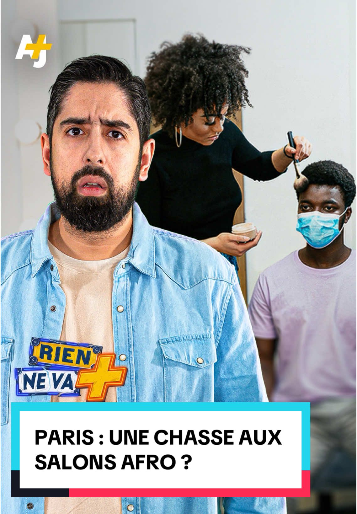 À Paris, des riverains ont obtenu la fermeture à 20h de salons afro. #ajplusfrançais #paris #coiffure #afro 