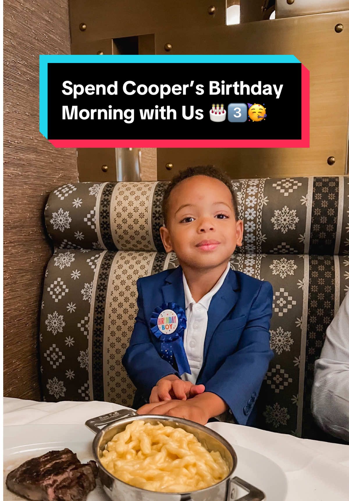 I officially have a threenager! 3️⃣ We love birthday mornings in our house. A little balloon drop, the happy birthday song, and the birthday boy's current favorite breakfast. Watching Cooper's little face light up made it all worth it. 🥰 For my family, I really like that it's not an extravagant tradition. We keep it simple, sweet, and full of love. Most importantly, Cooper felt as special as he deserved to feel on HIS day! 🎂 #MomsofTikTok #familytok #parentinglittles #threenager #intentionalparenting #birthdaymorning #growingup Do you do birthday morning celebrations? 🎈