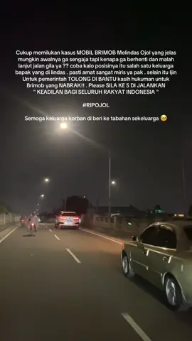 turut berduka cita atas musibah yang terjadi . jika HUKUM di negara ini tidak berjalan , maka ingatlah HUKUM ALLAH masih bisa ada untuk bapak brimob itu . yaallah semoga keluarga korban di beri ketabahan atas semua yang terjadi 😭🥹  #ripojol  #ripojolberduka #demodpr2025 