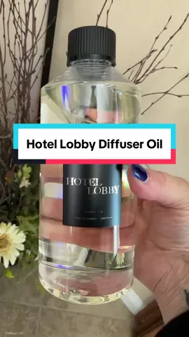 This Hotel Lobby diffuser oil by Sentiment has my My Home smelling like a five star hotel! I get so many compliments every time somebody comes over to my house. The stuff is amazing! #diffuseroil #hotellobbyscents #luxuryhomevibes #cozyhomevibes #fragrance 