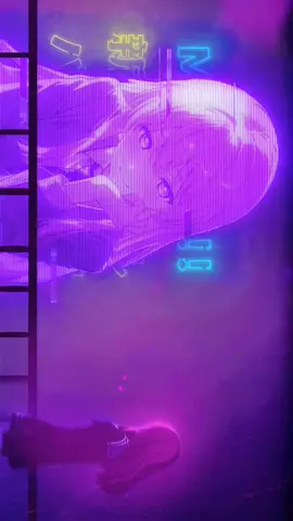 Anime Girl Hologram In The Purple Rain Live Wallpaper💘💘💘 #animegirl #purplerain #anime #livewallpaper #foryou 