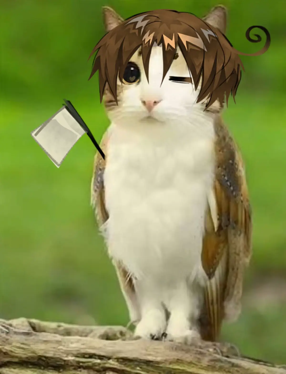 The peak of my art @vance vargas 🍅🎹 #meowl#hetalia#cat#aph#fyp