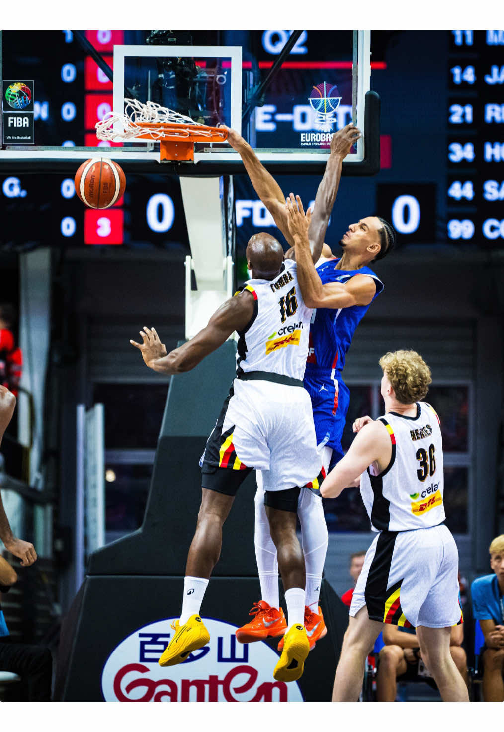 RISACHER MADNESS 🤯 @NBA  #EuroBasket #Basketball #France #Risacher #Poster 