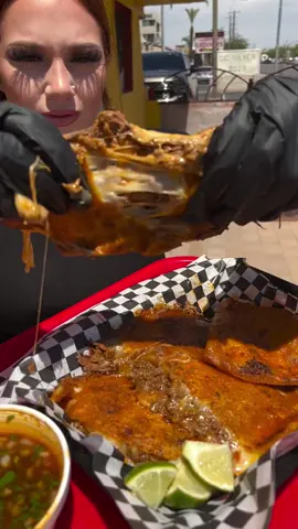 Yummy Birriadillas 🔥🔥 Open Thursday-Sunday  @6pm 6828 W Vanburen st Phx Az  #phoenix #birria #food #cheesy  #viral 