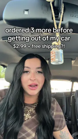ordered 3 more before getting out of my car from the mailbox 😂  #carairfreshener #viralproducts #tiktokshop #momssupportingmoms 