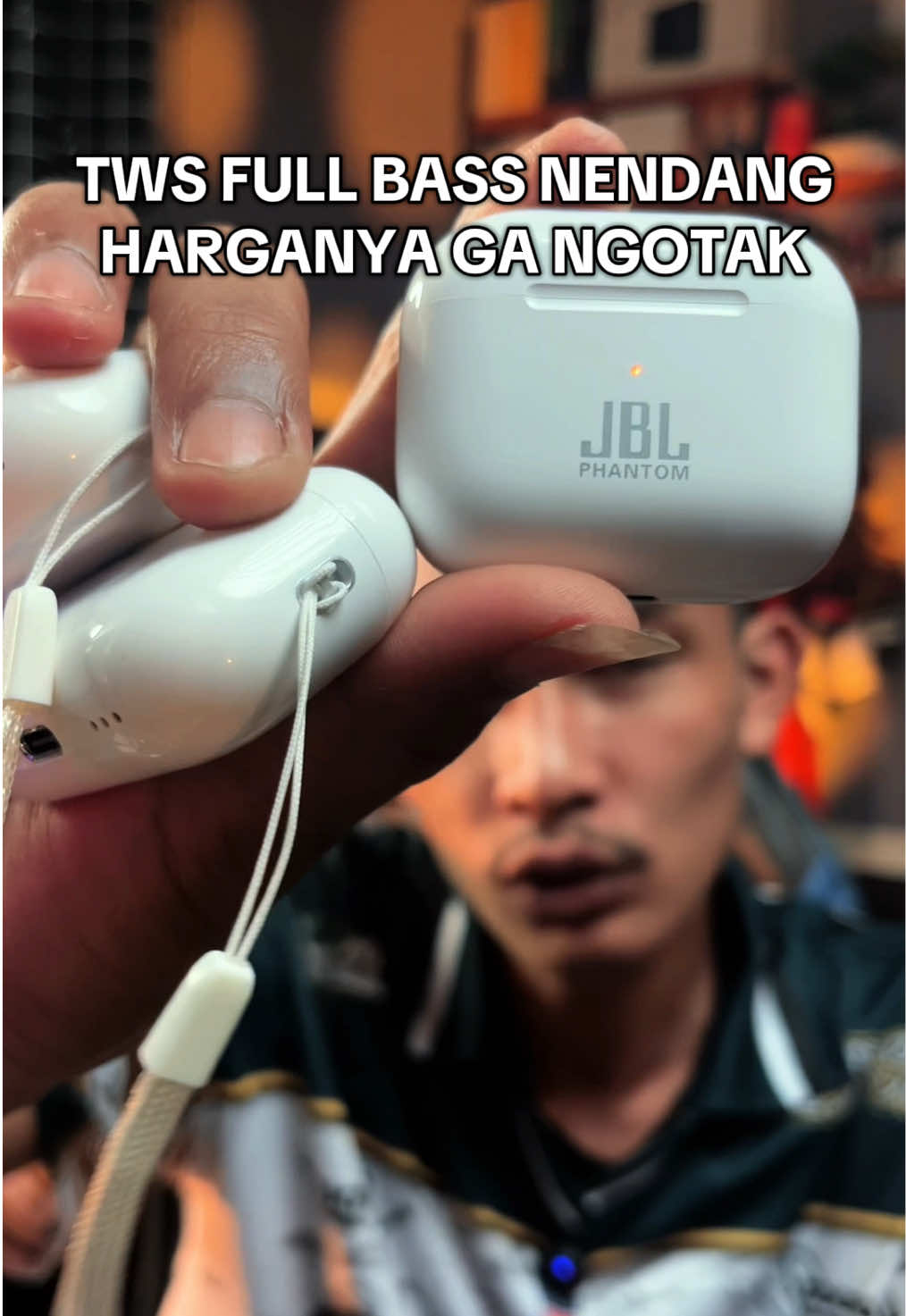 Lagi ada subsidi dari tiktoknya. TWS Full bass gini harganya ga ngotak bikin kaget #tws #headsetbluetooth #twsfullbass #earphone #gajiansale 