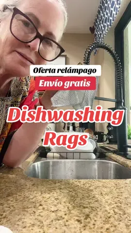 Uso húmedo y seco, paños de limpieza de alambre reutilizables para cocina, fregaderos y sartenes #dishwashingrags #cleaningcloths #recomendacionesana 