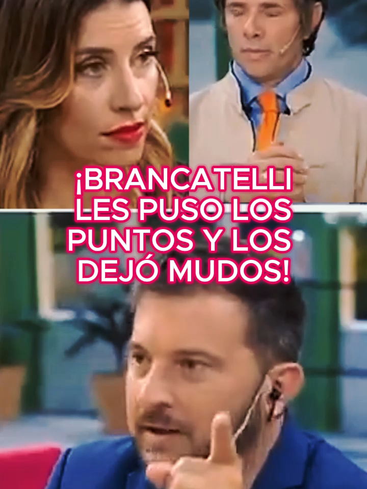 ¡BRANCATELLI LES PUSO LOS PUNTOS Y LOS DEJÓ MUDOS!