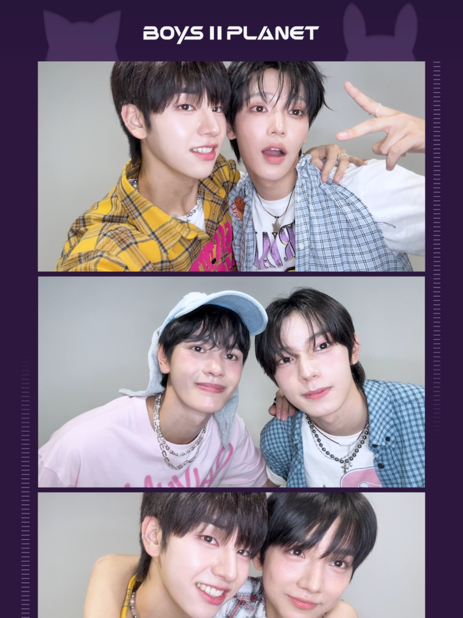 [BOYS ll PLANET] 우당탕탕 털뭉치z 사진 찍기 챌린지🦊x🐰 Hustle & Hop Fluffyz Photo Challenge🦊x🐰 [BOYS II PLANET] 매주 목요일 밤 9시 20분 본방송 Every Thursday 9:20PM (KST) #BOYS2PLANET #보이즈2플래닛 #보2플 #BOYSPLANET #보이즈플래닛 #Mnet #엠넷 #최립우 #당홍하이 #장한음 #김동윤 #박준일 #CHUEILIYU #DANGHONGHAI #JANGHANEUM #KIMDONGYUN #PARKJUNIL