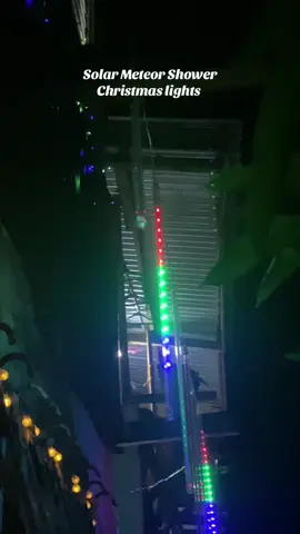 1 Set of 144/288LED Solar Meteor Christmas Light #meteor #solar #shower #light #lightsaber 