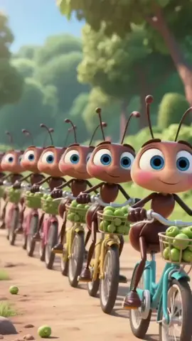 Cute 🐜 🐜 🐜 #kids #cartoonforkids #tiktokkids #songforkids #kidsoftiktok 