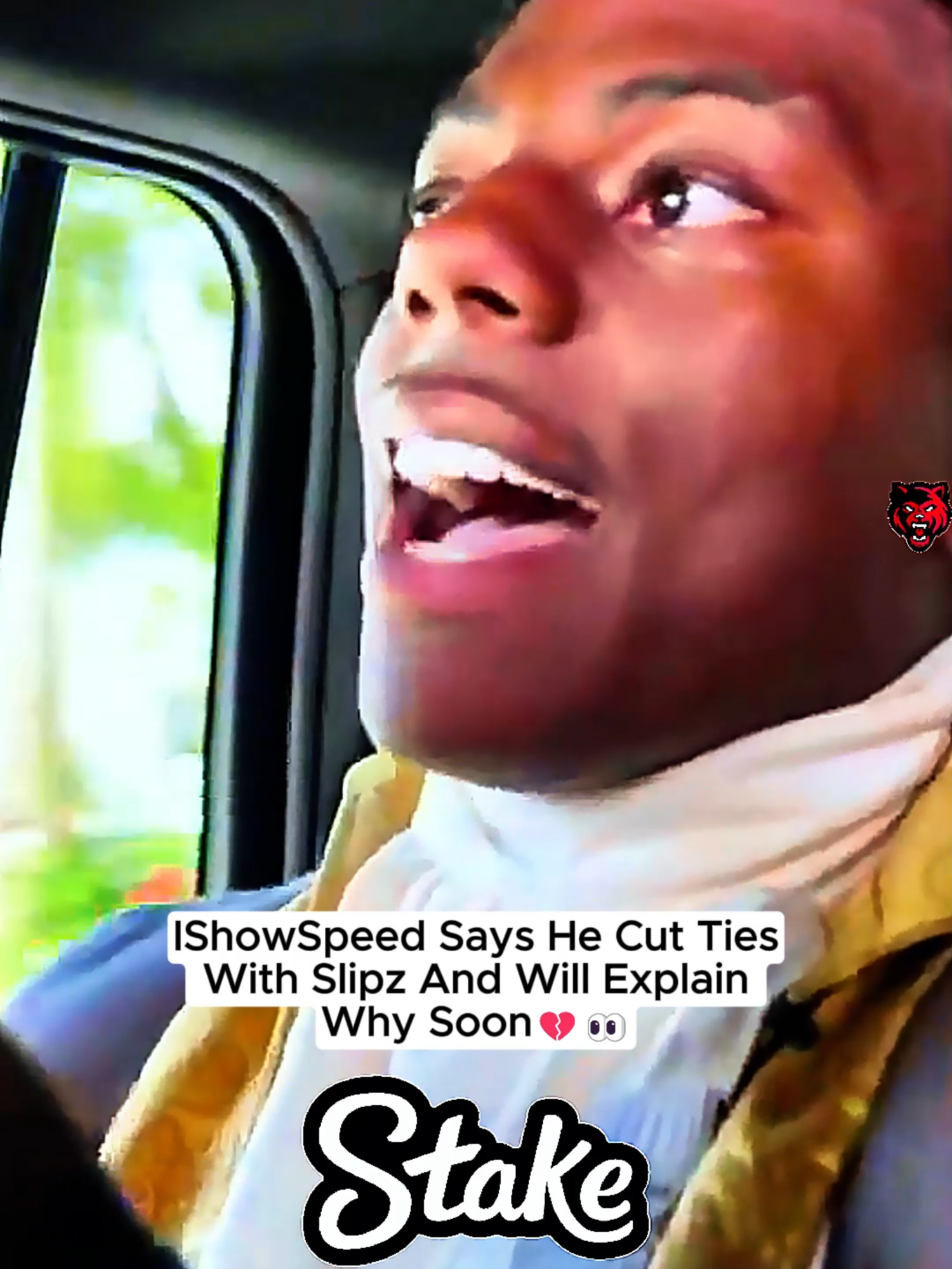 IShowSpeed Says He Cut Ties With Slipz And Will Explain Why Soon💔👀#ishowspeed #fyp #viral