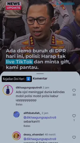 Semoga Ada Tindak Lanjut dari Kepolisian atas Korban Demonstrasi di DPR Dini Hari ! #mahasiswa #ojol #ojekonline #jakarta #dpr 