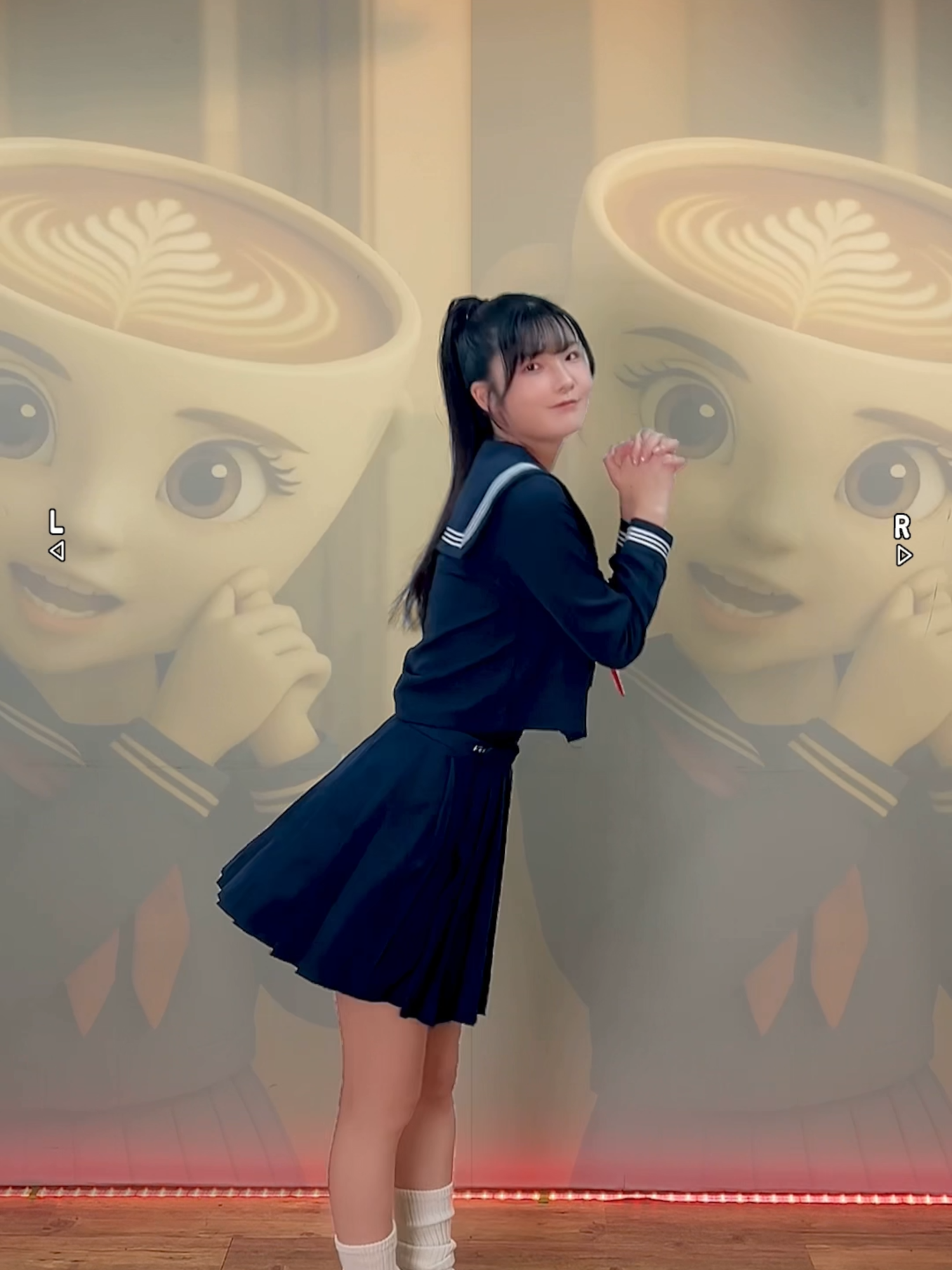 【踊ってみた】イタリアンブレインロット曲「トゥントゥントゥンサフールに恋している」【ウワキーノカプチーノ】 #野田真理愛  #shorts