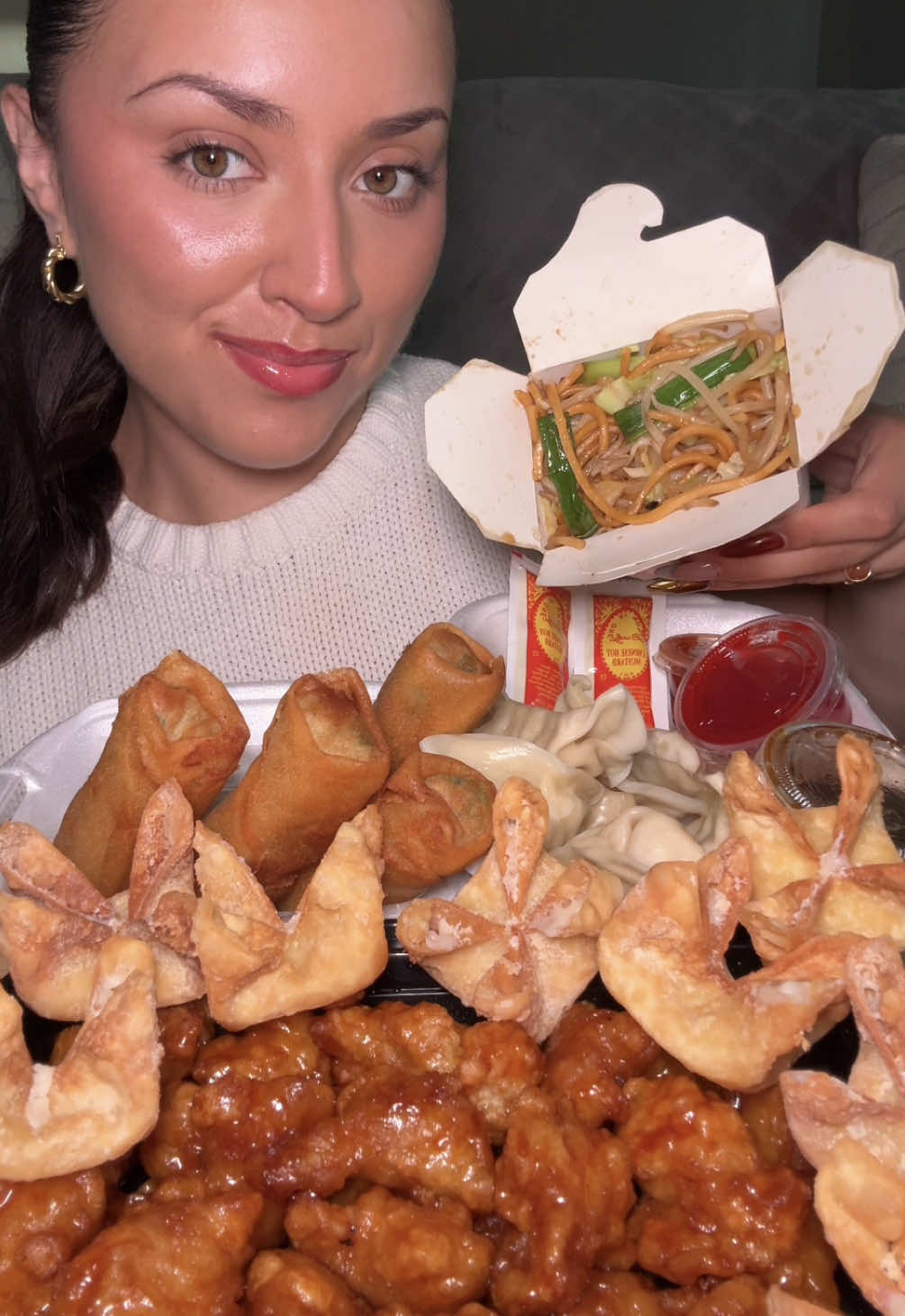 chinese food mukbang & chat abt ep.8 of TSITP 🥡😯💕(spoiler alert) #chinesefood #ChineseCuisine #chowmein #crabrangoon #mukbang #eating #Foodie #tsitp #thesummeriturnedpretty #eatwithme #forthegirls #fypシ #viral
