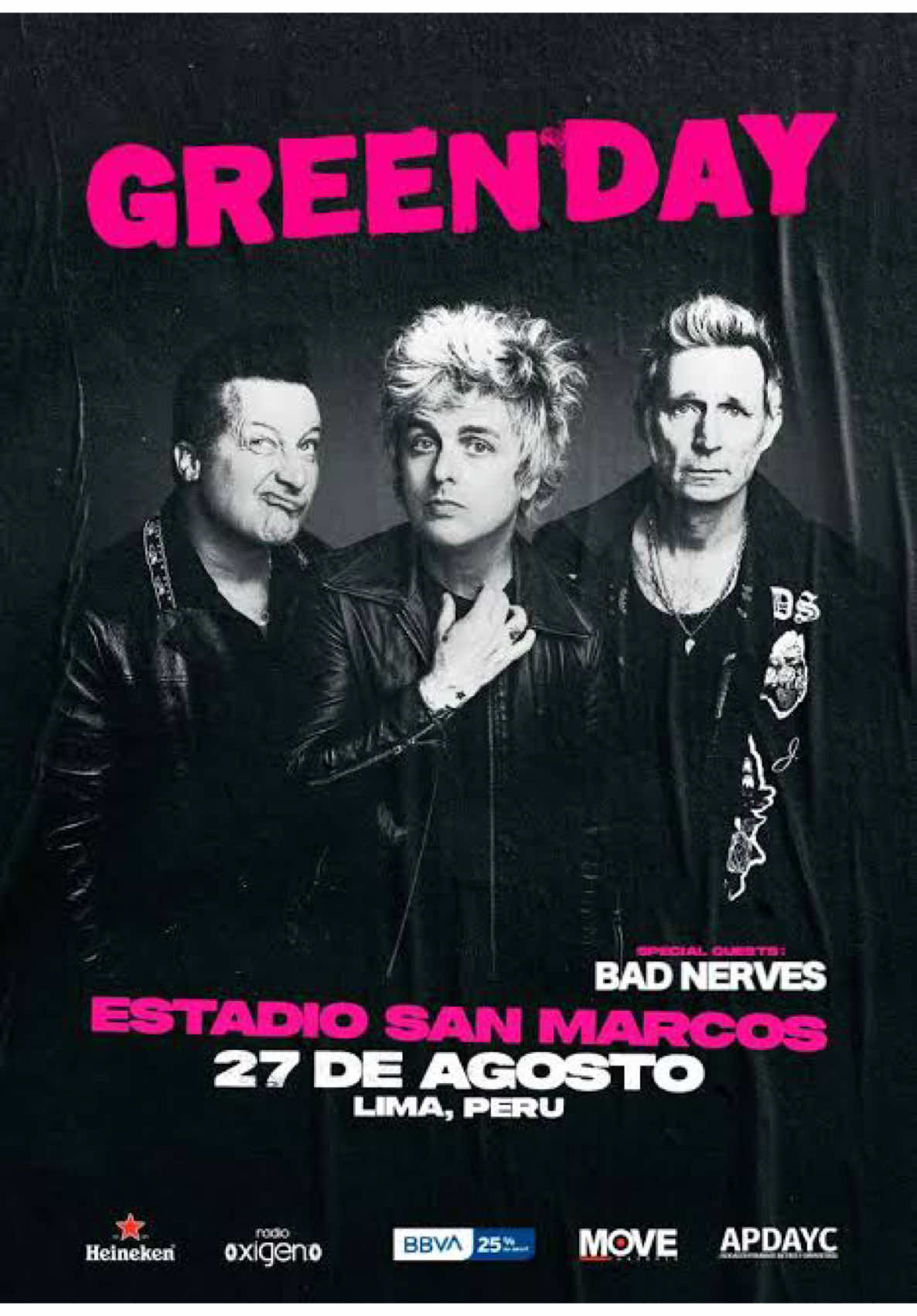 🥹💚💚💚@Green Day #oneeyedbastard #greenday #saviors #thesaviorstour #Lima 