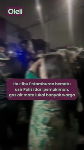 Maria Magdalena posted a testimony on her X account on Thursday night (Aug 28). In her post, she described how she joined local women in Petamburan to resist officers who entered the neighborhood. “Together with the women of Petamburan, I joined the fight to push back the officers from our homes. The sound of screams mixed with the stinging tear gas in the air,” Maria wrote. She painted a vivid picture of women standing at the very front lines, protecting their homes, families, and children in the middle of a tense clash.  “The bodies of these women stood at the front with courage, defending their homes, their families, and their children,” she continued. Her post quickly drew attention from netizens. Many highlighted the bravery of the women who chose to confront the officers, while others criticized the use of force in handling unrest within residential areas.