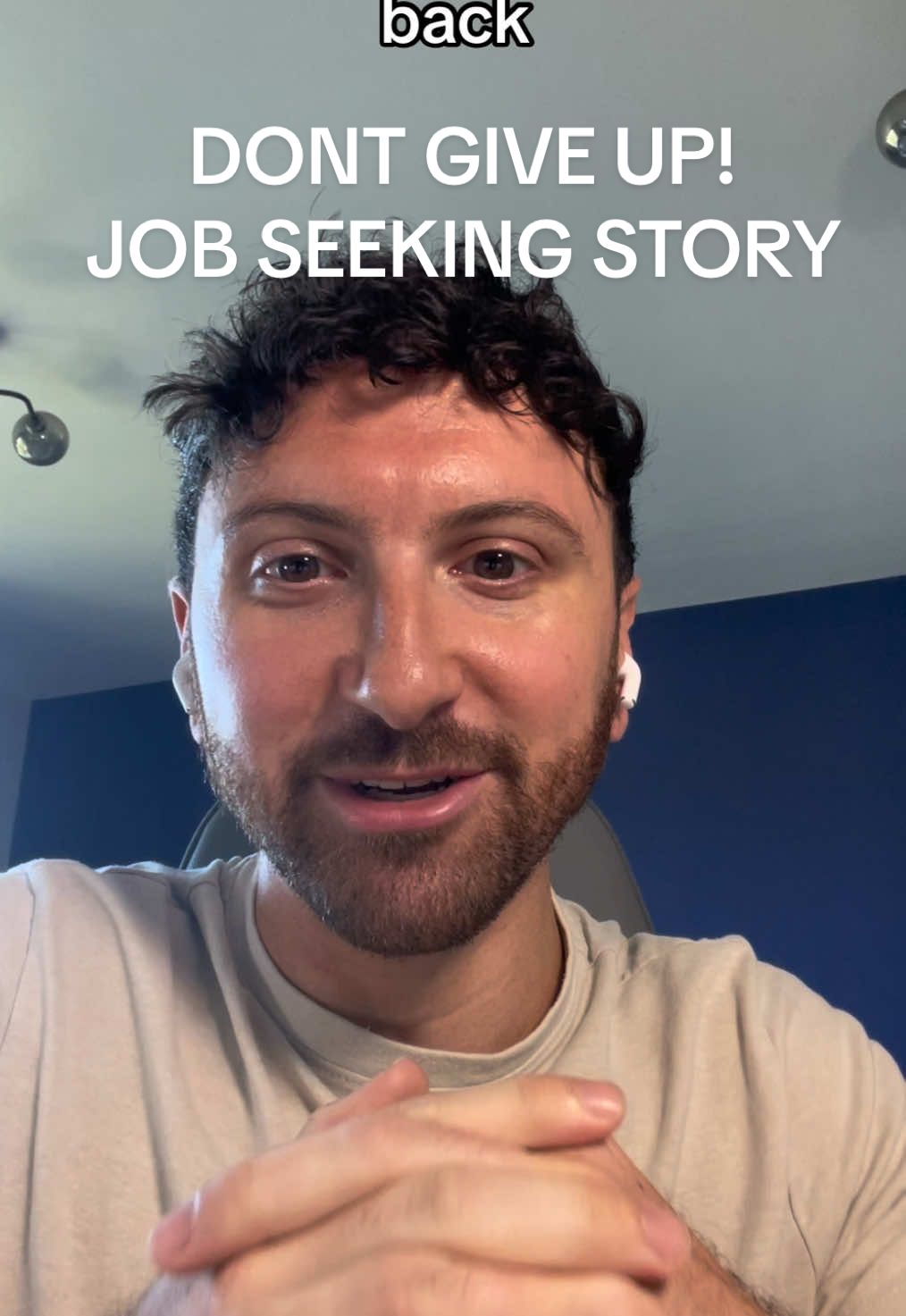 Storytime! - Don’t give up! Hoping to give you some reassurance in the demoralizing hunt for the next step.  #fyp #dailyinspiration #jobseeking #career #storytime 