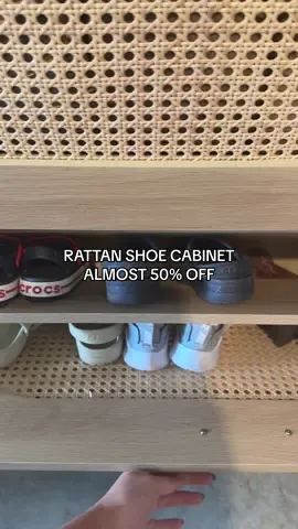 This is one of my FAV purchases and it’s on such a good sale!!!! Save your space and your sanity with this!!! 👟🙌🏼 #shoecabinet #spacesaver #labordaysale #tiktokshopcreatorpicks #declutter 